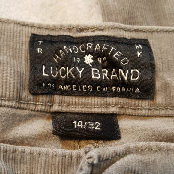 Lucky Brand corduroy grey skinny jeans stretchy - Picture 3 of 7